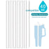 Replacement Straws for 40 oz & Simple Modern Tumbler with Handle Vacuum Cup Straw Travel Cup Straw 40oz Compatible